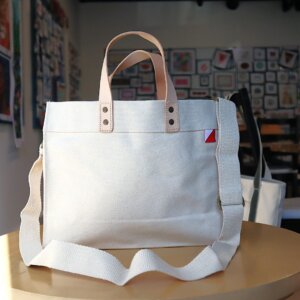 Box Style Canvas Tote