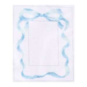 Blue Ribbon Picture Frame