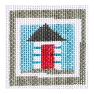 Cabana with Red Door