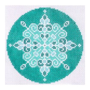 Light Teal Snowflake