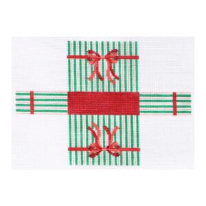 3D Mini Striped Holiday Bag