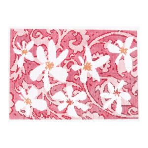 Pink with White Blossoms