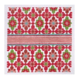 Portuguese Tiles 5" Square - Magenta