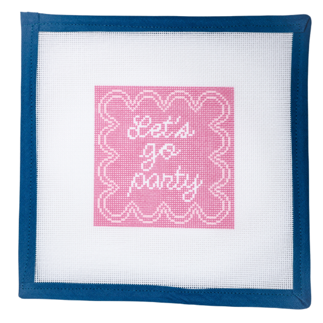 TA Lets go party 4x4 canvas