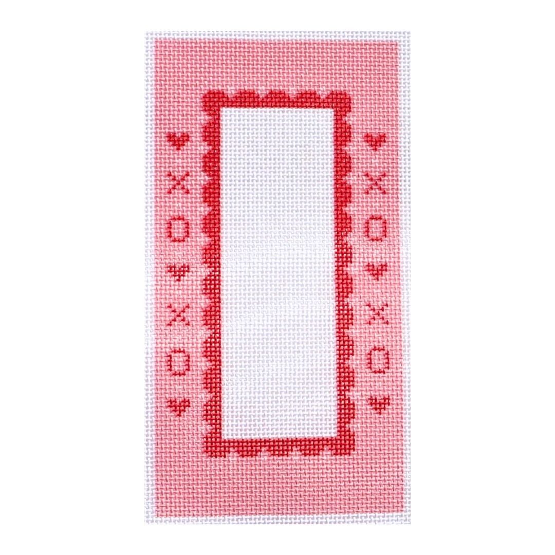 XO-photo-booth-frame-needlepoint-canvas-CV-3002-XOFR-13