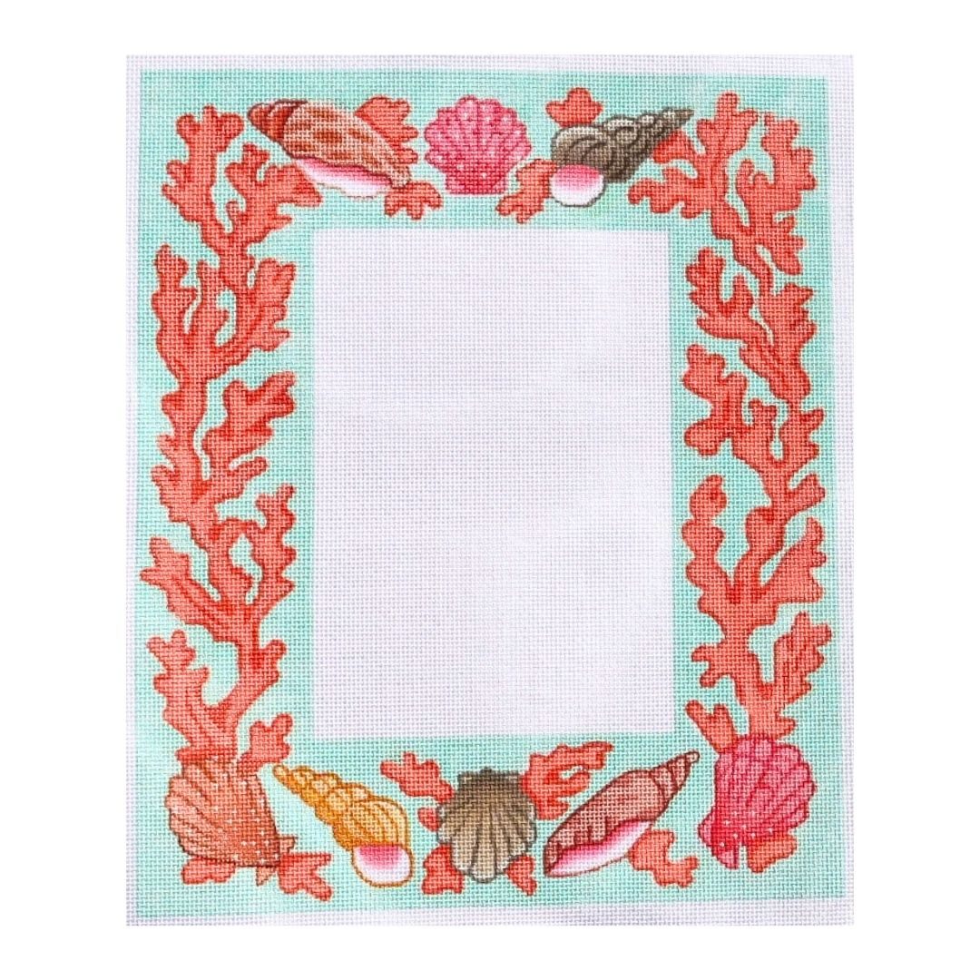 coral-shells-frame-needlepoint-canvas-CV-3039-CORLFRM-18